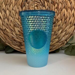 Starbucks Aqua Textured Tumbler 16 oz